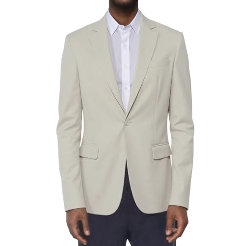 Beninos Mens Sport Coat Casual Blazer One Button Business Suit Jacket