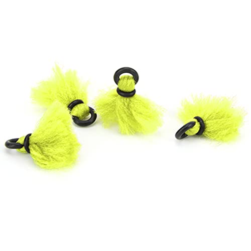 POENVFPO Drift Float IndicatorsYarn Float Indicators,Fly Fishing Yarn Strike Indicatorsfor Fly Fishing AccessoriesFly Tying Materials (Fluorescent Yellow) - Image 4