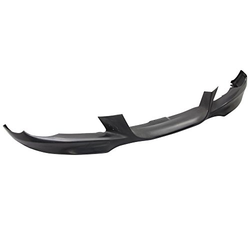 IKON MOTORSPORTS, Front Bumper Lip Compatible with 2007-2010 BMW E92 E93 3-Series Coupe Convertible, M-Tech Style Unpainted PP Front Bumper Lip Holder Protector Spoiler Splitter, 2008 2009