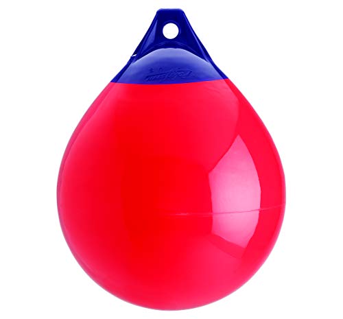 Bouée Polyform Série A pare-battage rouge anti choc coque