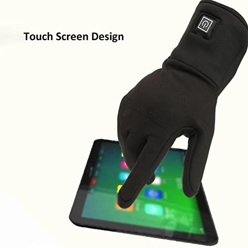 Guantes calefactables eléctricos con batería recargable unisex 5