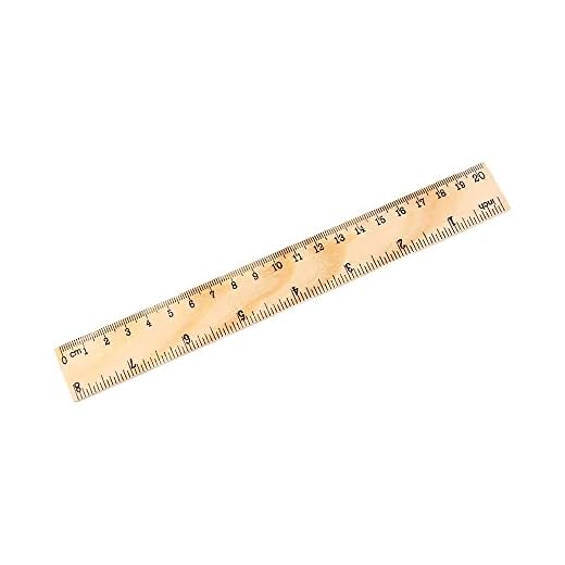 Multi-Functional Measuring Tools Rulers Desk Accessories School Supplies Straight Rulers Student Children 15/20/30cm Teacher Drawing(20cm)