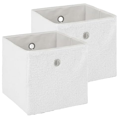 OHS Teddy Boucle Foldable Storage Boxes Cover
