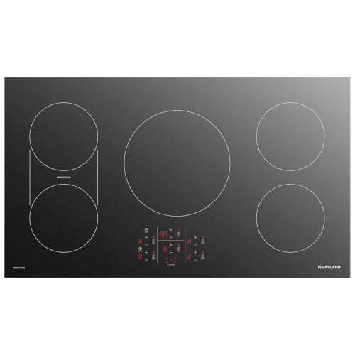 Image of GASLAND 36 Inch Induction Cooktop, 5 Burner with Bridge Element, 220V