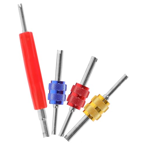 GALPADA Kit de Herramientas en Aleación de Aluminio para Extraer el Núcleo Válvula de Automóvil Diferentes Tamaños en Fiesta Verano para Reparación