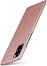 Produktbild moex Alpha Case für Samsung Galaxy S20 Plus / 5G Hülle minimalistisch Stoßfest und Leicht, Dünnste Handyhülle, Super Slim Schutzhülle Ultra Air Hardcase aus Kunststoff - Rosegold