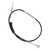 Apariencia única. Cable de embrague Motocicleta Motocicleta Negro 13 0cm 51.18 Cable de embrague de pulgada compatible con Har-Ley Sportster XL 883 XL1200 2002-2014 2002 2003 2004 2005 2006 2007 2008 cable de control