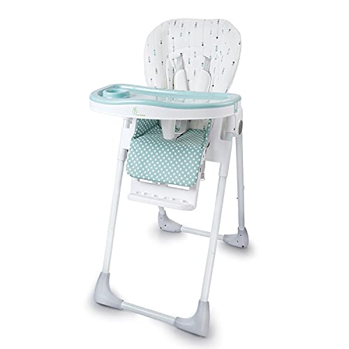 R for Rabbit Marshmallow Lite Baby Feeding High Chair for Kids / 6 Levels Smart Baby Feeding High Chair/High Chair for Baby Age 0 to 5 Years with 6 Months of Warranty (Blue)