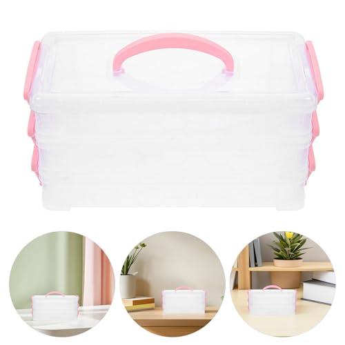 VANZACK 4pcs Portable Pen Storage Box with Multi-compartment Organization and Stackable Design, Large Capacity Pp Material Stationery Storage for Markers and Drawing Tools, for Outdoor - Image 8