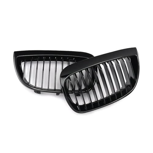 Grilles calandre BMW Série 1 E87 E81 2004-2007 haricot noir brillant