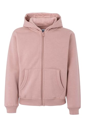 Mukua Byron Kids, Sudadera niños con cremallera y capucha, color Pale Rose, Talla 12/14