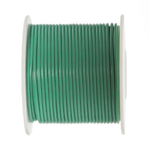 1 Pcs 250 ft Green Solid Hook Up Wire 20 AWG Gauge 300 Volts 0.0320