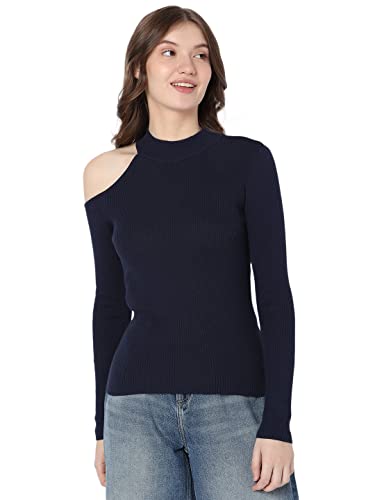 Image of VERO MODA Women's Cotton Round Neck Pullover