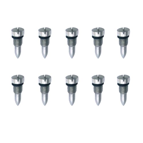 image for TUOREN 10Pcs Saxophone Key Damping Screws 3mm Alto Sax Rat-tail Screws