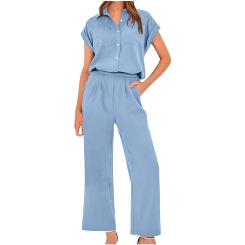Conjunto de calça feminina, blazer, conjunto de roupa para mulheres, conjunto de 2 peças de calça fl