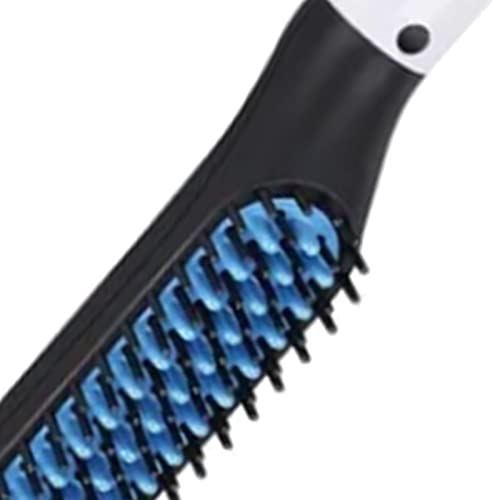 Escova Alisadora de Barba Elétrica, Escova Alisadora de Barba Portátil Compacta para Viagens