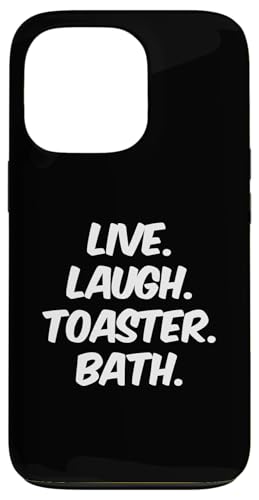 Live Laugh Toaster �o�X�T�C�� Live Laugh Toaster �����C�̈��p �X�}�z�P�[�X iPhone 13 Pro �p