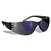 Rugged Blue Diablo Safety Glasses Pack of 12 (Blue Mirror)