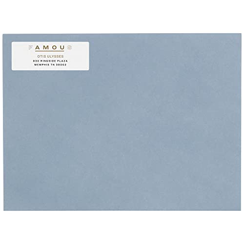 Avery Return Address Labels, Laser/Inkjet, 2/3 X 1-3/4-Inches, White (18294) #TOP4