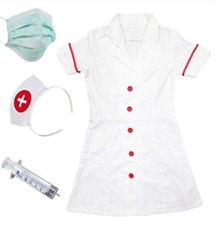 Image of FANCY DRESS WORLD Kids Community Helpers Doctor's & Nurse's Coat|Costumes for boys & girls