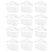 Filtre à eau, polypropylène 12 pièces purificateur équipement filtre à eau cruche cartouches de rechange recharges