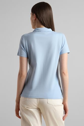 Image of Van Heusen Women's Solid Regular Fit T-Shirt