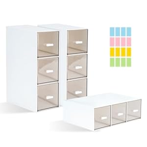 Dibaliyi B-shouna 3PCS Teebeutel-Organizer
