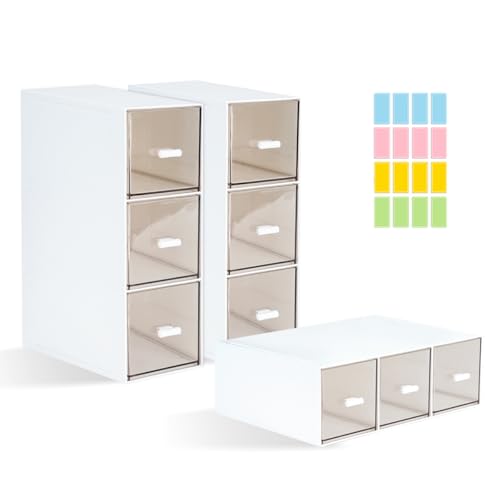 Dibaliyi B-shouna 3PCS Teebeutel-Organizer