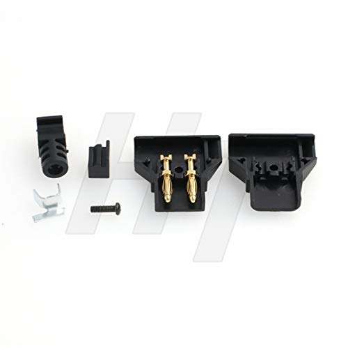 5 pcs conector macho D-tap P-tap para cámara y monitor miniatura 3