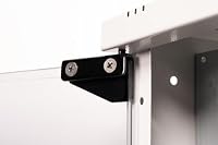 DIGITUS Netzwerkschrank – 19 Zoll 4HE – Unmontiert – SOHO PRO – Grau – Ansicht 7