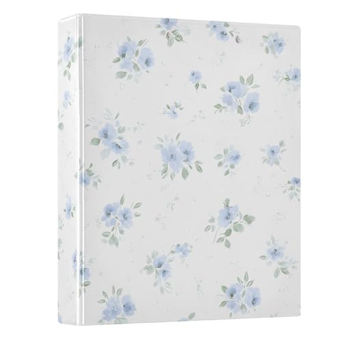 Classeur 3 anneaux 3,8 cm à fleurs pour ne plus perdre vos feuilles de cours