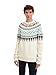 Produktbild TOM TAILOR Denim Herren Winterpullover 1033758, 30893 - White Based Jacquard Pattern, S