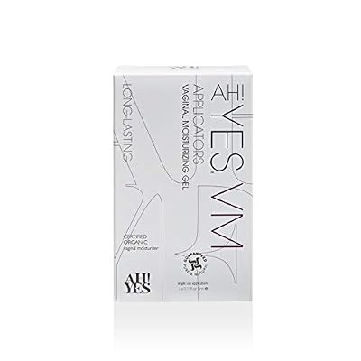 AH! YES Long Lasting Vaginal Moisturizer for Vaginal Dryness, Water Based & Estrogen-Free, 6 Pre-Filled Applicators