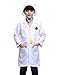 Produktbild ShiyiUP Kinder Laborkittel Arzt Uniform Jungen Kostüm Weiße Kittel Medizinische Bekleidung, 150