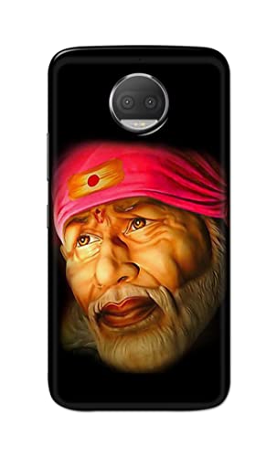Image of PRINTFIDAA Sai Baba Lord Shiridi Great God Hinduism Religious Hard Back Cover for Motorola Moto G5S Plus (5.5 inch), XT1803, XT1805, XT1806, XT1804 Back Cover -(P6) KAT1002
