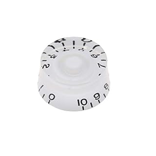Musiclily Pro Gaucher Métrique 18 Splines Cylindrique Bouton de Potentiomètre Speed Knobs pour Epiphone Les Paul SG… – Image 5