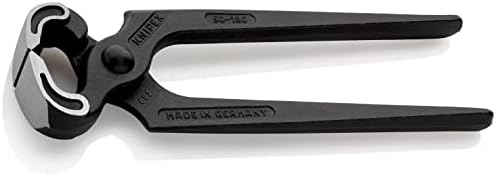 Knipex Carpenters' Pincers black atramentized, plastic coated 160 mm 50 01 160
