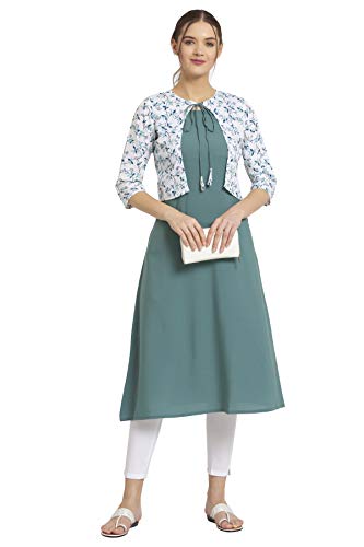 Image of ALC Creation Women's Crepe A-Line Kurta