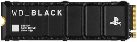 WD_BLACK SN850P 2TB M.2 PCIe NVMe SSD, Ufficialmente Concessa In Licenza per Playstation 5 Consoles, fino a 7300 MB/s,