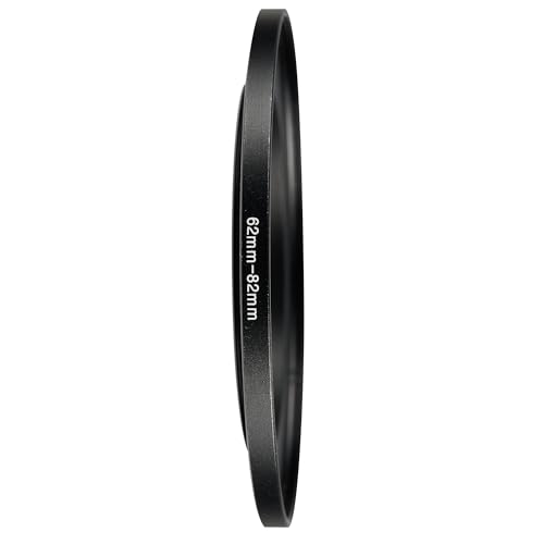 Image of 62-82mm Step-Up Ring Adapter, 62mm to 82mm Step Up Filter Ring for 62mm Lens Install 82mm ND CPL UV Camera Lens Filter(62mm-82mm)