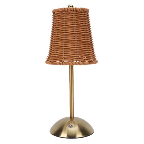 Yechiry Vintage Rattan Table Lamp, LED Dimable 3 Color Temperatures Rechargeable Wireless Bedlamp Nightlight for Bedroom Living Room Children Read Patio Camping Restaurant (A) Yechiry Vintage Rattan Table Lamp, LED Dimable 3 Color Temperatures Rechargeable Wireless Bedlamp Nightlight for Bedroom Living Room Children Read Patio Camping Restaurant (A)