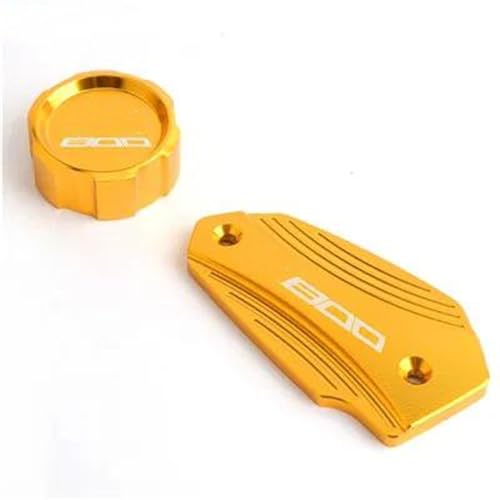 Tapa de depósito de frenos delantera y trasera para Kawasaki Z800 oro