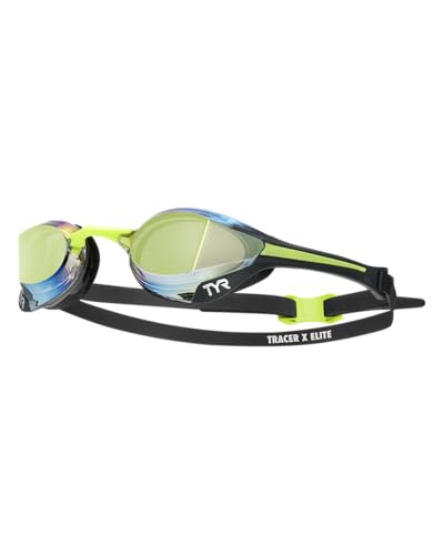 Image of TYR Adult Tracer-X RZR Goggles - Low Profile Racing Swim Eyewear | Ultra-Low Profile Hydrodynamics | 180 Wide HD Lenses | Durafit Silicone Gaskets | 5 Removable Nosebridges