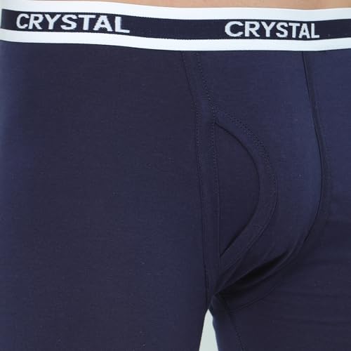 Image of Crystal Men's Cotton Rib Trunks (Pack of 3)