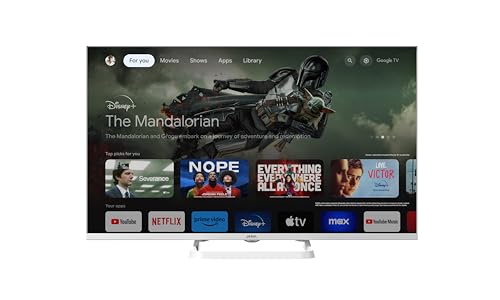 Saba SA32W79GTV Bianco Smart TV LED 32 Pollici HD Ready Google TV Saba SA32W79GTV Bianco Smart TV LED 32 Pollici HD Ready Google TV