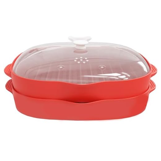 ZYXGOGOGO Microwave Bacon Cooker, 2 PCS Microwave Bacon Tray with Splatter Lid, Microwavable Bacon Grill, Make Crispy Bacon in Minutes with Single Tray Cooking, Length:11inch.（Blue）