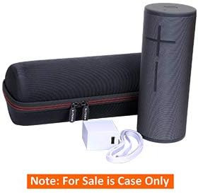 LTGEM Case Compatible with Ultimate Ears MEGABOOM 4/3 Portable Speaker, Black+Gray - Image 5