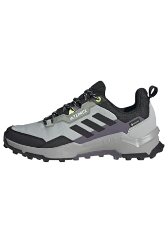 adidas Women's Terrex AX4 Gore-Tex Sneaker, Wonder Silver/Core Black/Grey, 9