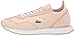 Lacoste Women's Match Break Sneakers, Light Pink/Off White, 5