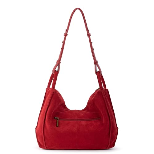 Image of The Sak Los Feliz Hobo Purse - Premium Large Leather Women's Handbag for Everyday & Travel - Durable Purse With Zipper Pocket